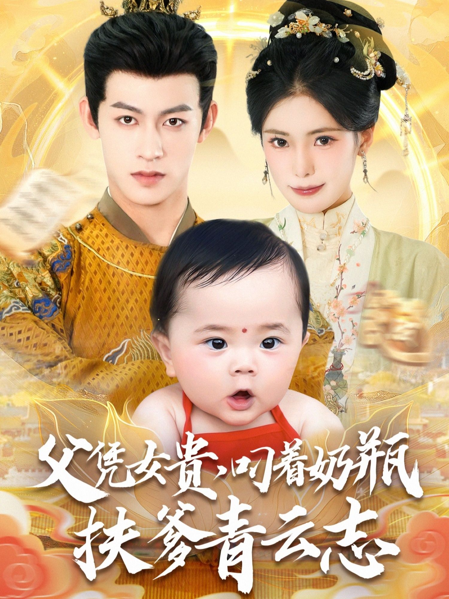 短剧父凭女贵叼着奶瓶扶爹青云志1080P高清全集无删减，免费在线观看，父凭女贵逆袭，奶瓶萌娃助力老爸青云路。  第1张