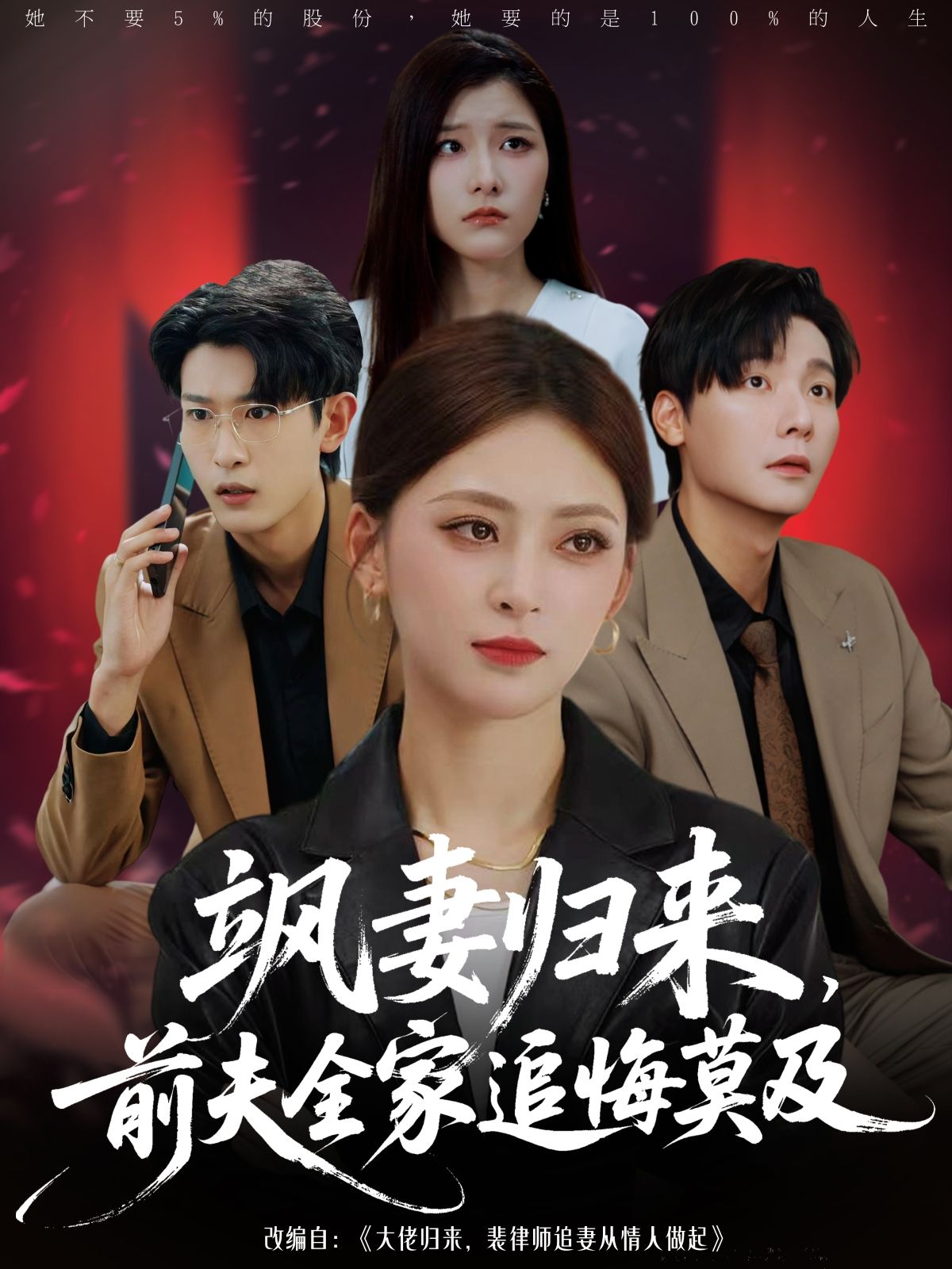 短剧飒妻归来前夫全家追悔莫及1080P高清全集在线观看无删减版，飒妻逆袭，前夫全家追悔莫及！  第1张