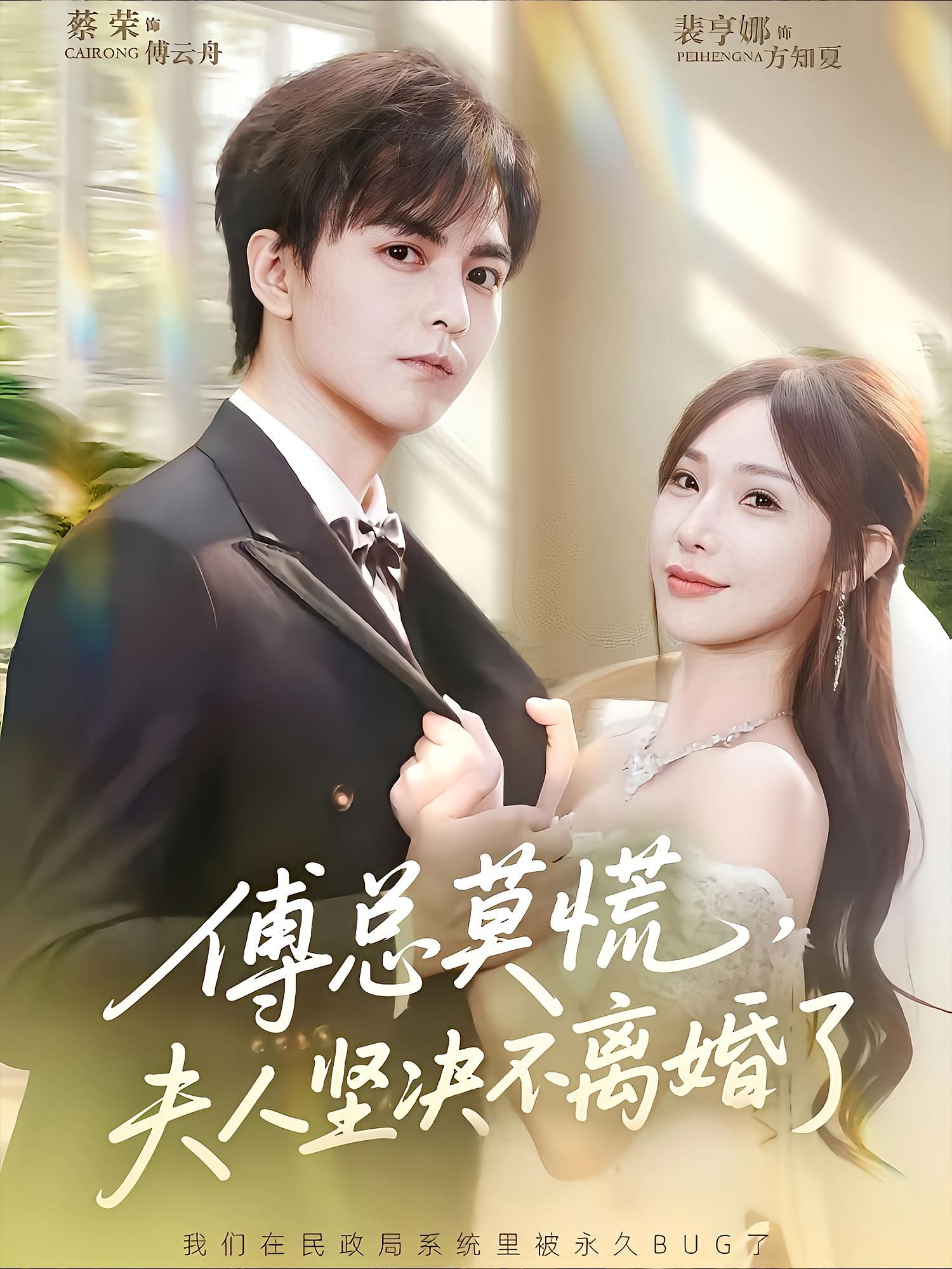 傅总莫慌夫人坚决不离婚了HD超高清1080P全集完整版在线观看  第1张